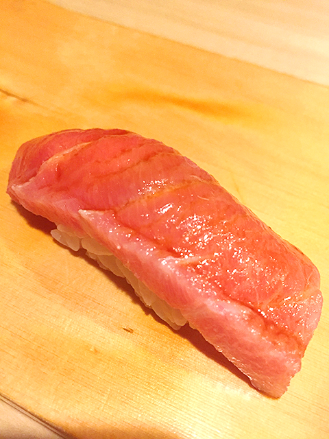 小樽のお寿司屋さん 高大 マグロの大トロ